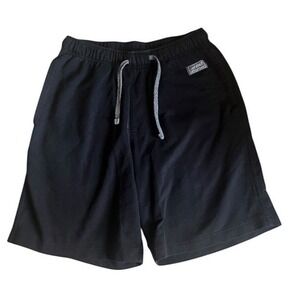 Eddie Bauer Mens Black Drawstring Elastic Waist Shorts Size Small